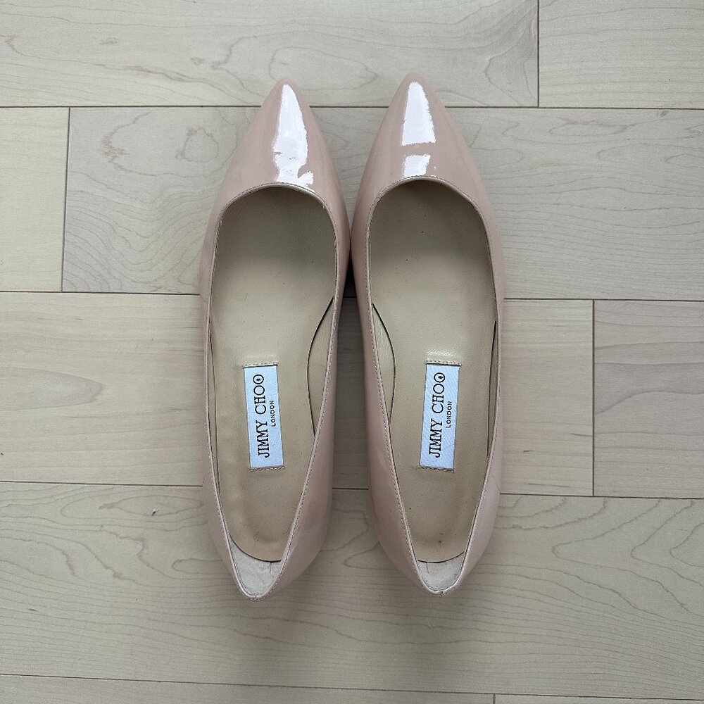 Jimmy Choo's Love Flat Shoes 37.5 size